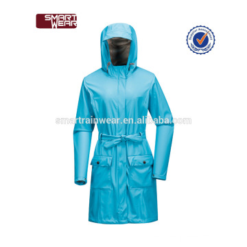 manufacutre pu imperméable veste de pluie en gros